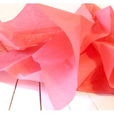 Gift Tissue Paper - Coral Pink-Tissue Paper-Cute Boxes and Bags